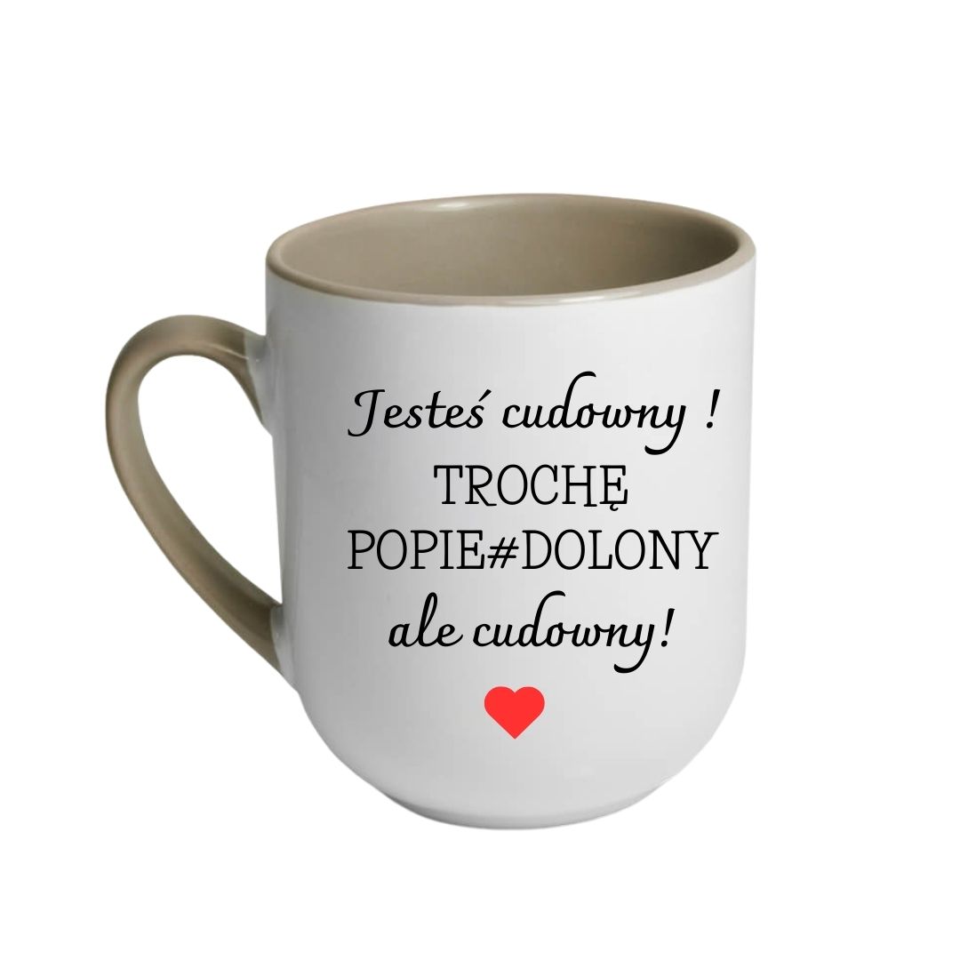 Kubek Kawowy 290ml "Jesteś cudowny..." - obrazek 3
