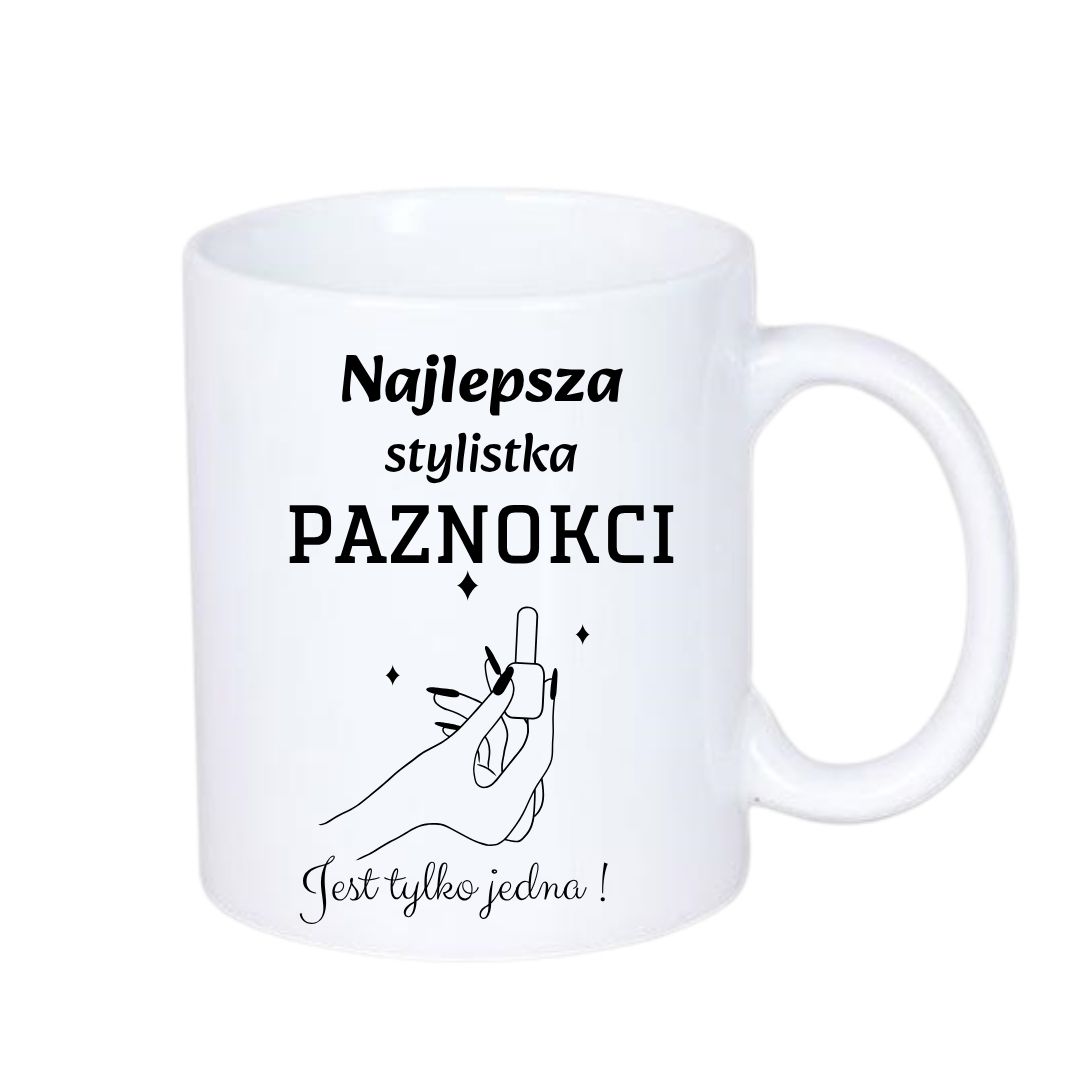 Kubek 330/300ml dla Stylistki paznokci