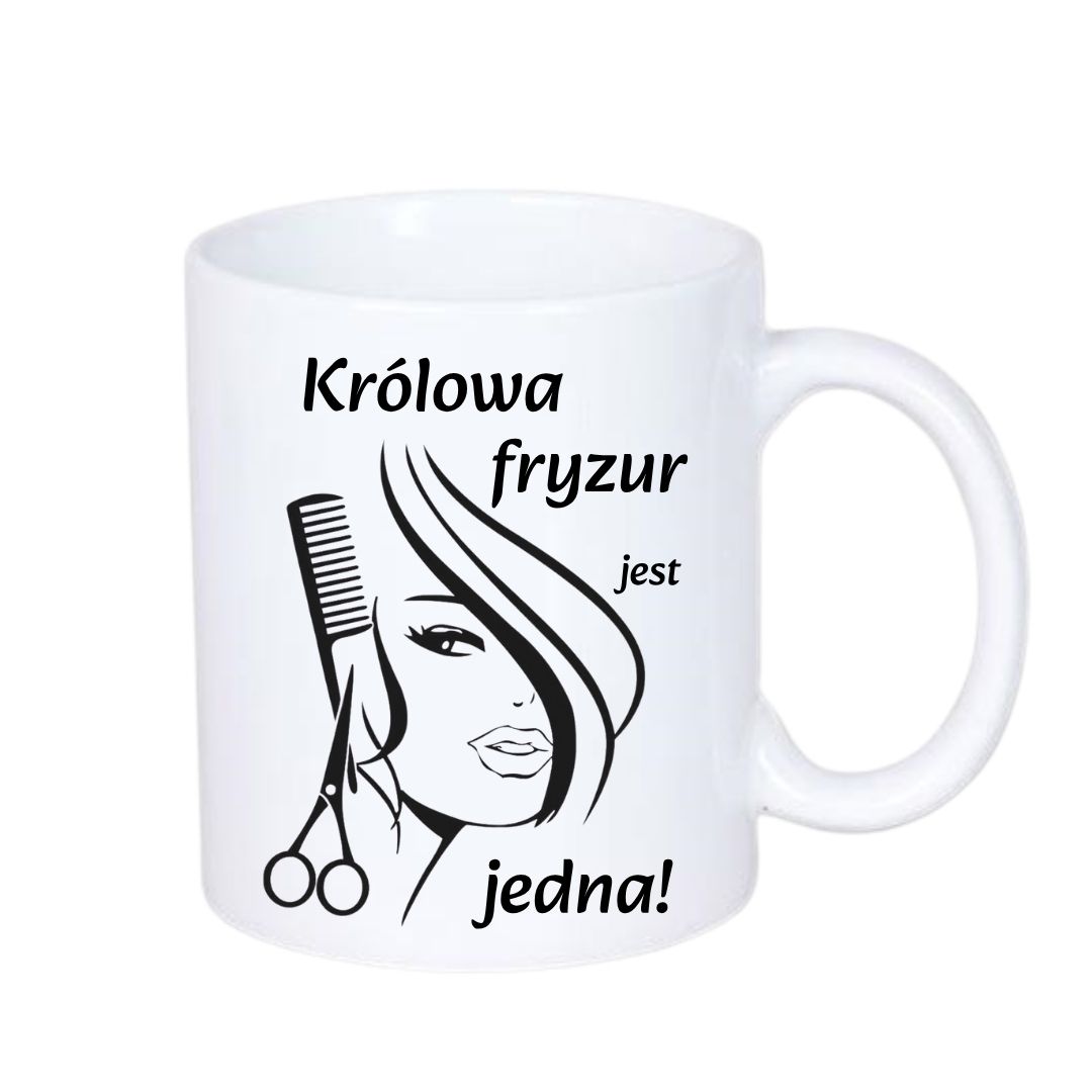 Kubek 330/300ml dla Fryzjerki