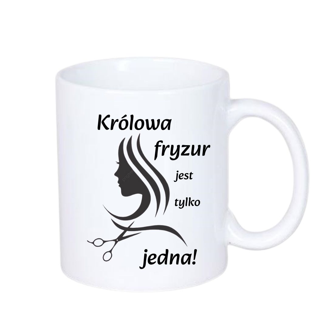 Kubek 330/300ml dla Fryzjerki