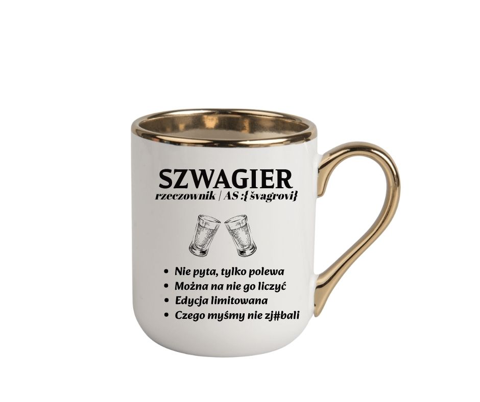 Kubek 330ml *ELEGANT* Kubek dla Szwagra