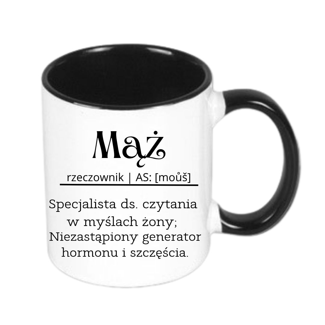 Kubek 330/300ml dla Męża - obrazek 2