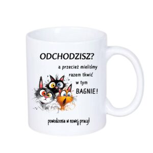 Kubek 330/300ml na odejście z pracy