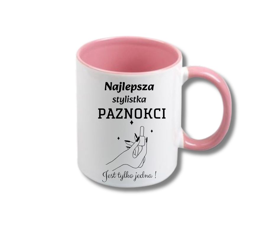 Kubek 330/300ml dla Stylistki paznokci - obrazek 2