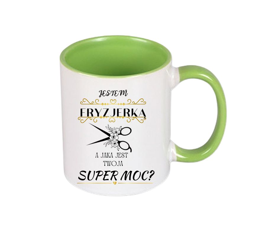 Kubek 330/300ml dla Fryzjerki - obrazek 3