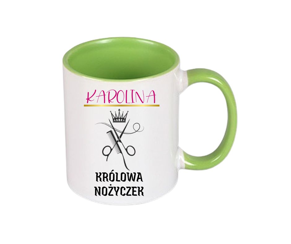 Kubek 330/300ml dla Fryzjerki - obrazek 3