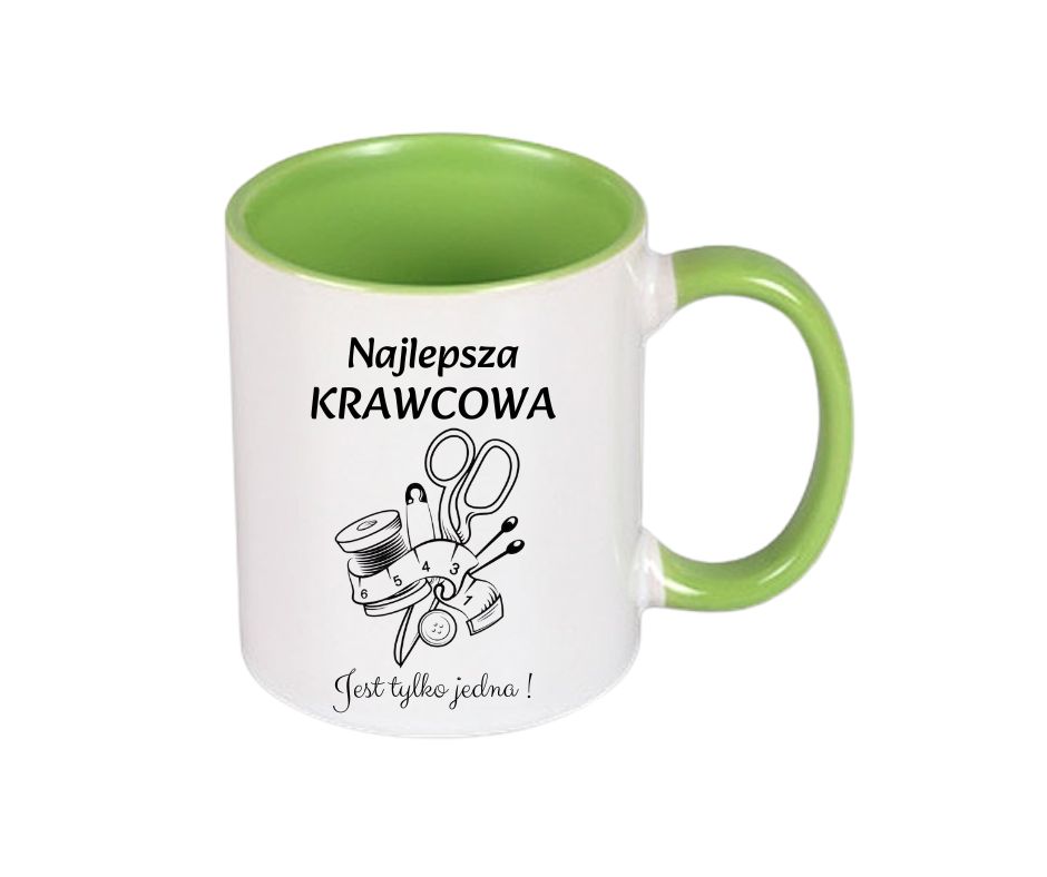 Kubek 330/300ml dla Krawcowej - obrazek 3