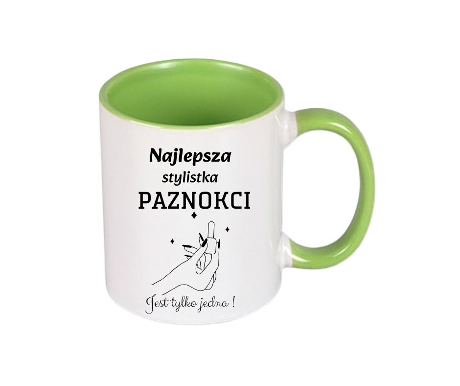 Kubek 330/300ml dla Stylistki paznokci - obrazek 4