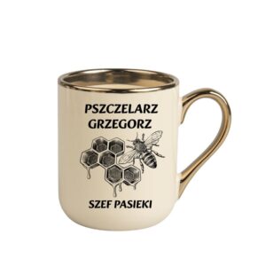 Kubek 330ml *ELEGANT* Kubek dla Pszczelarza
