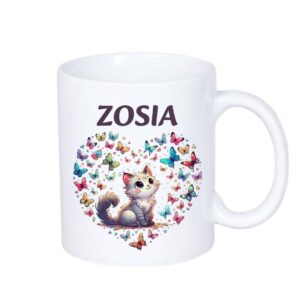Kubek 330/300ml z Motywem KOTA
