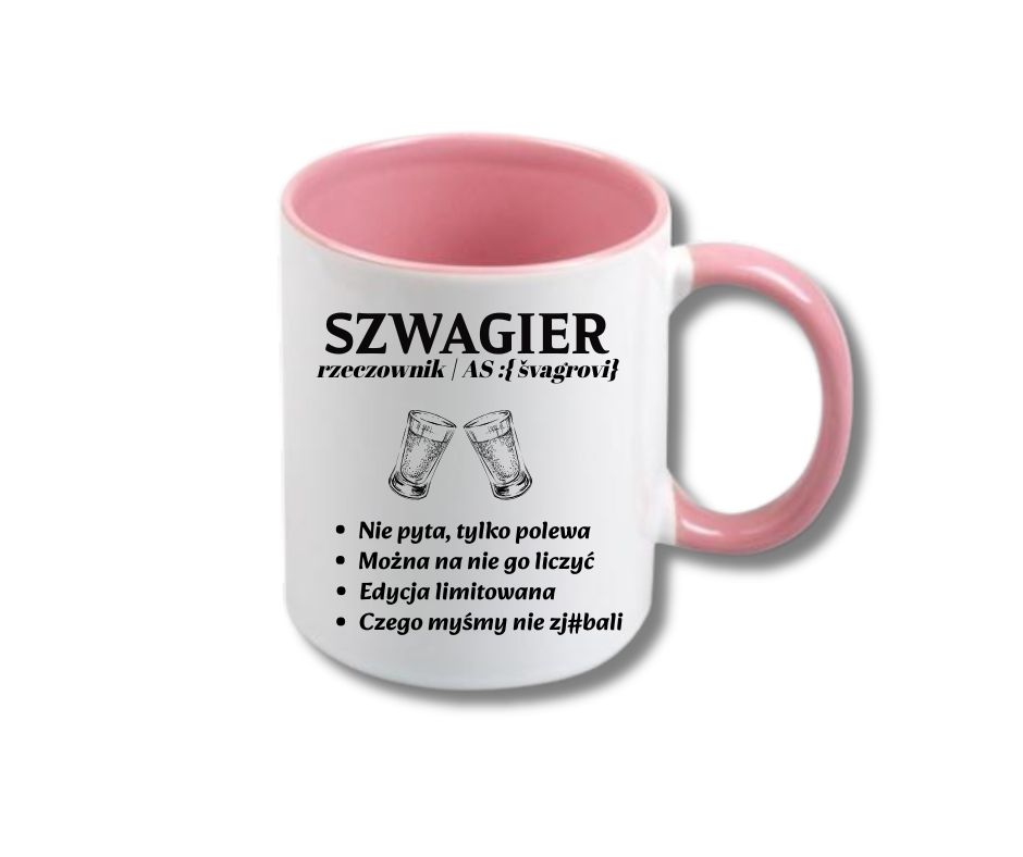 Kubek 330/300ml dla Szwagra - obrazek 3