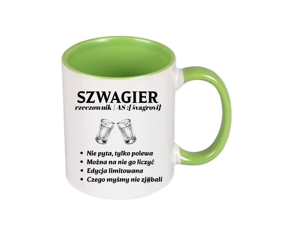 Kubek 330/300ml dla Szwagra - obrazek 4
