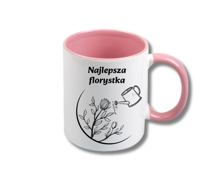 Kubek 330/300ml dla Florystki - obrazek 2