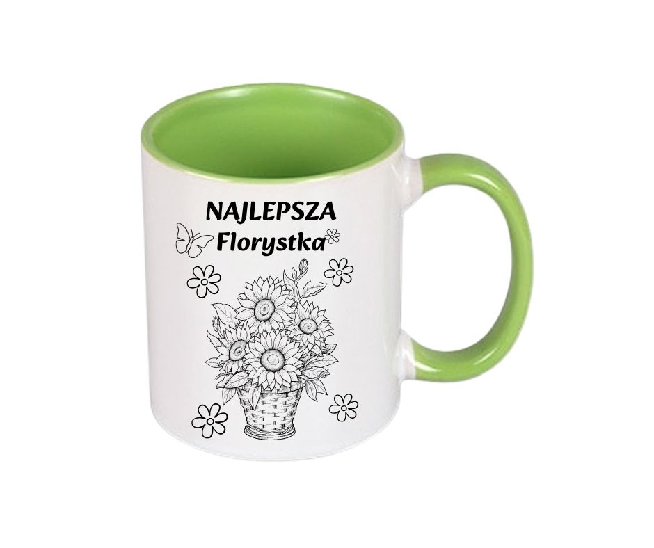 Kubek 330/300ml dla Florystki - obrazek 4