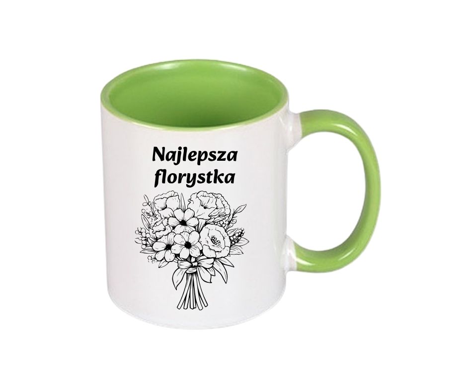 Kubek 330/300ml dla Florystki - obrazek 4