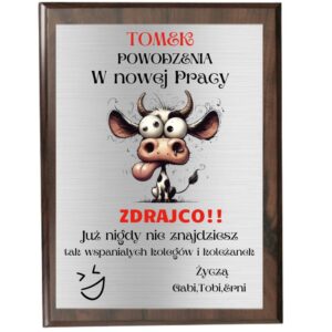 CERTYFIKAT / RYNGRAF / DYPLOM Na Odejście z Pracy