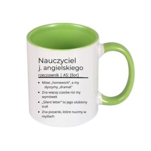 Kubek 330/300ml dla Nauczyciela j.Angielskiego