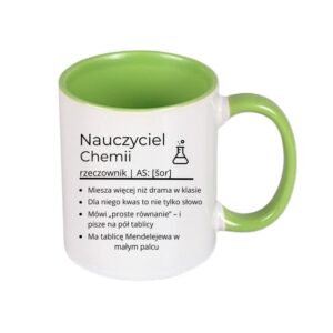 Kubek 330/300ml dla Nauczyciela Chemii