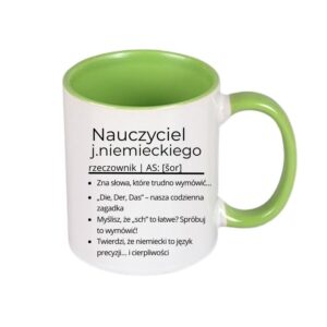 Kubek 330/300ml dla Nauczyciela j.Niemieckiego