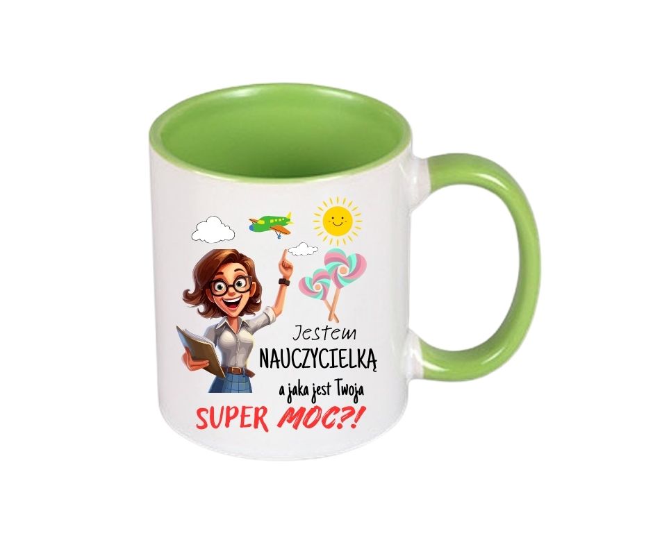 Kubek 330/300ml dla Nauczycielki - obrazek 2
