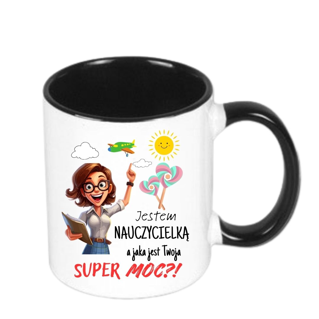 Kubek 330/300ml dla Nauczycielki - obrazek 3