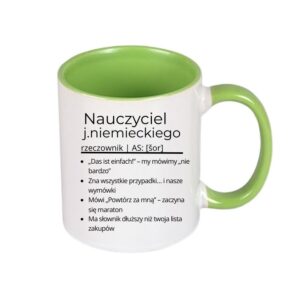 Kubek 330/300ml dla Nauczyciela j.Niemieckiego