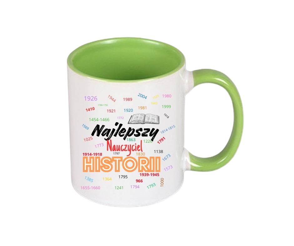 Kubek 330/300ml dla Nauczyciela Historii - obrazek 2