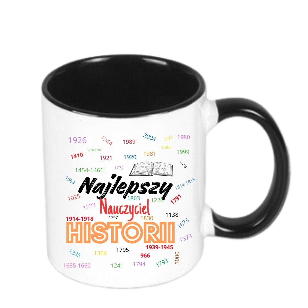 Kubek 330/300ml dla Nauczyciela Historii - obrazek 3