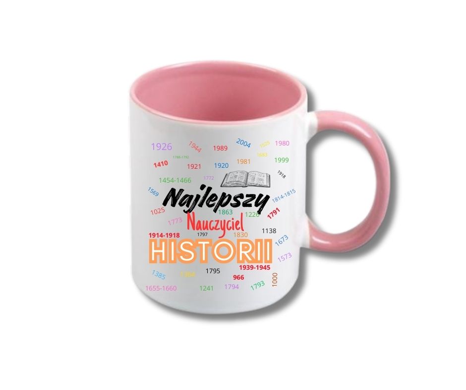 Kubek 330/300ml dla Nauczyciela Historii - obrazek 4