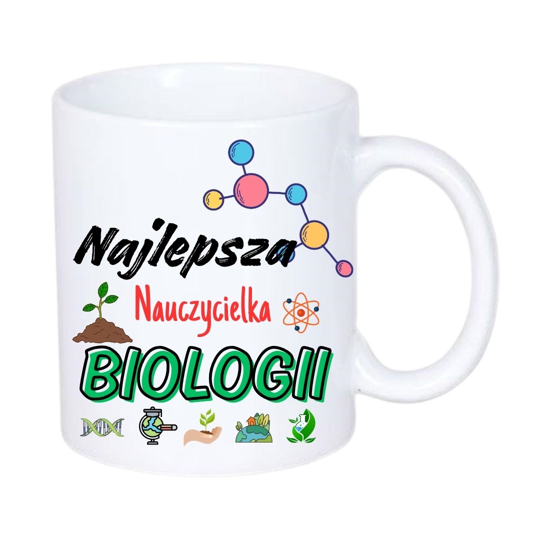 Kubek 330/300ml dla Nauczyciela Biologii