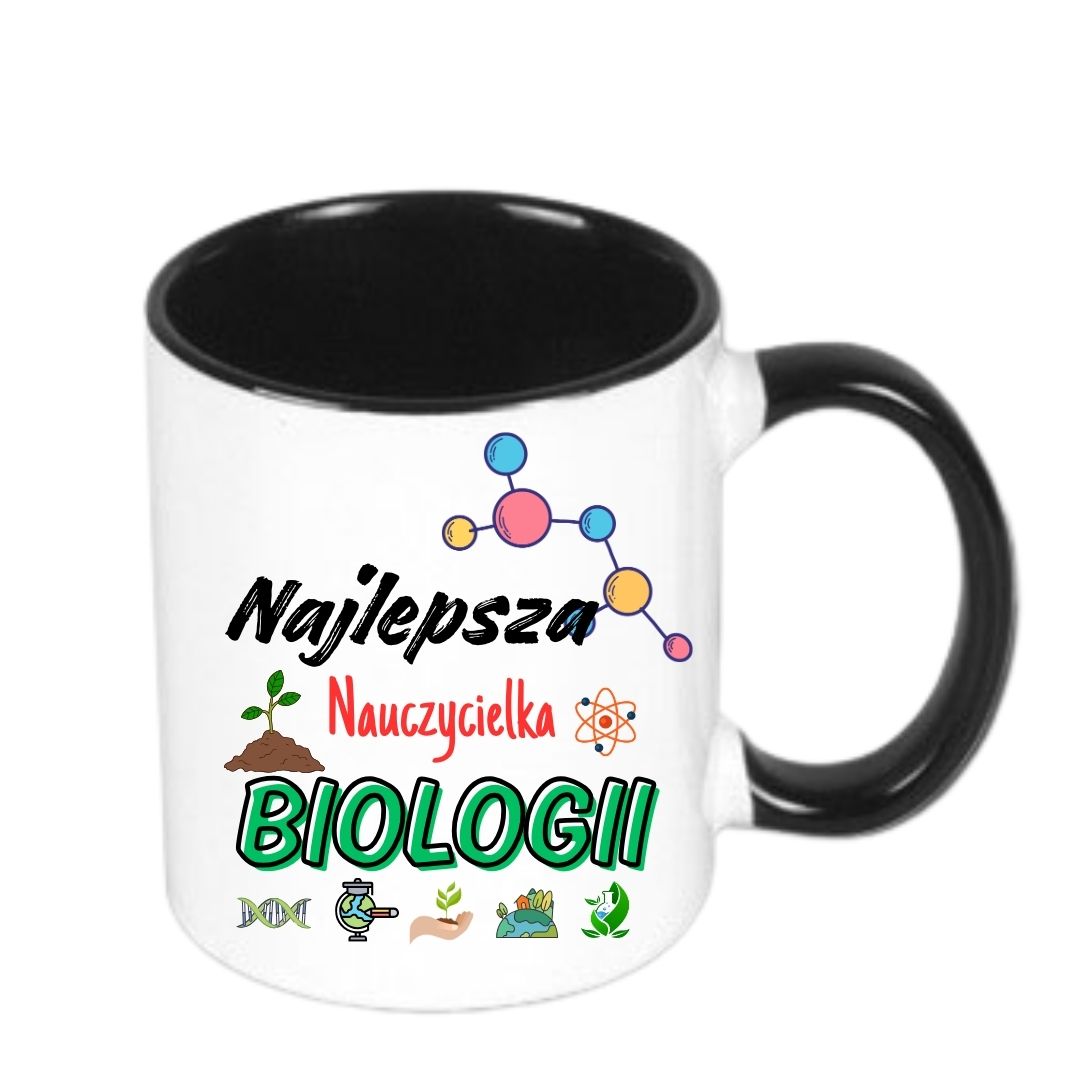 Kubek 330/300ml dla Nauczyciela Biologii - obrazek 3