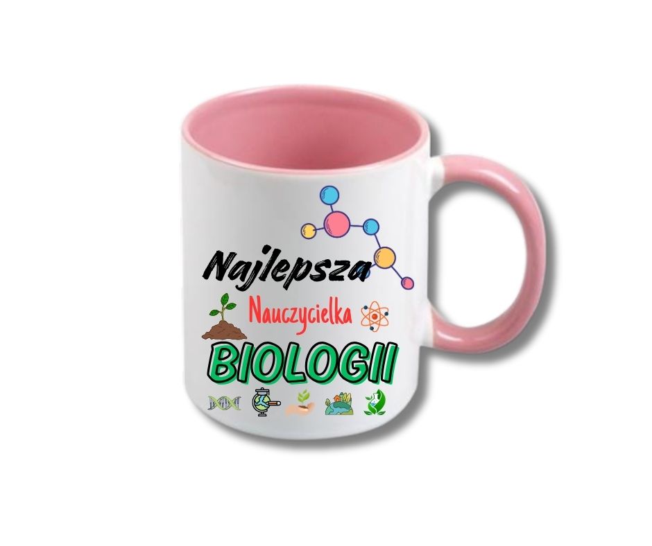Kubek 330/300ml dla Nauczyciela Biologii - obrazek 4