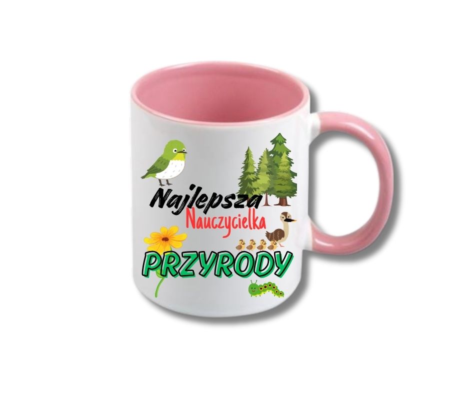 Kubek 330/300ml dla Nauczyciela Przyrody - obrazek 4