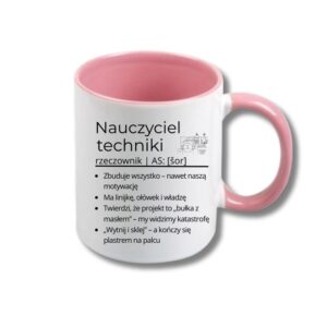 Kubek 330/300ml dla Nauczyciela Techniki