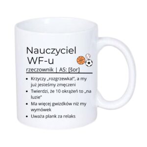 Kubek 330/300ml dla Nauczyciela WFu