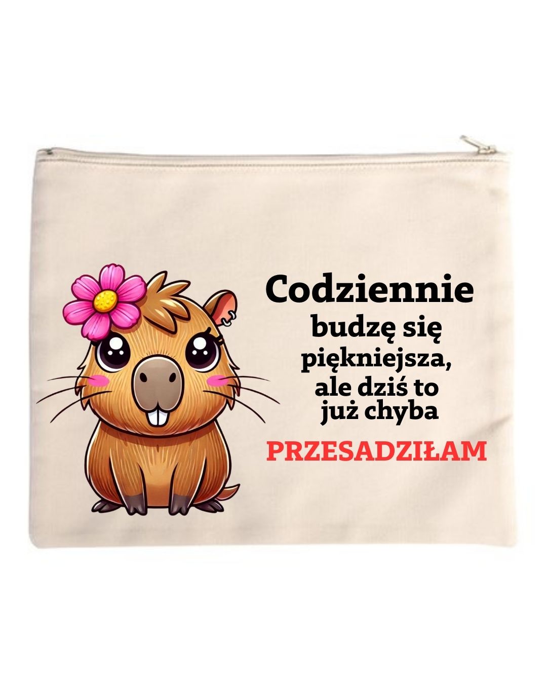 KOSMETYCZKA o Lnianej Strukturze