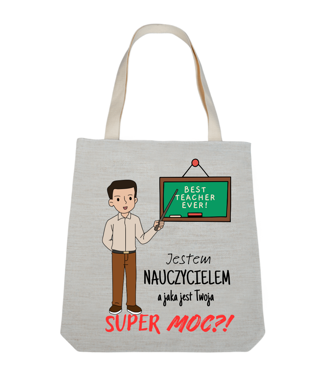 Torba z Nadrukiem dla Nauczyciela - obrazek 2