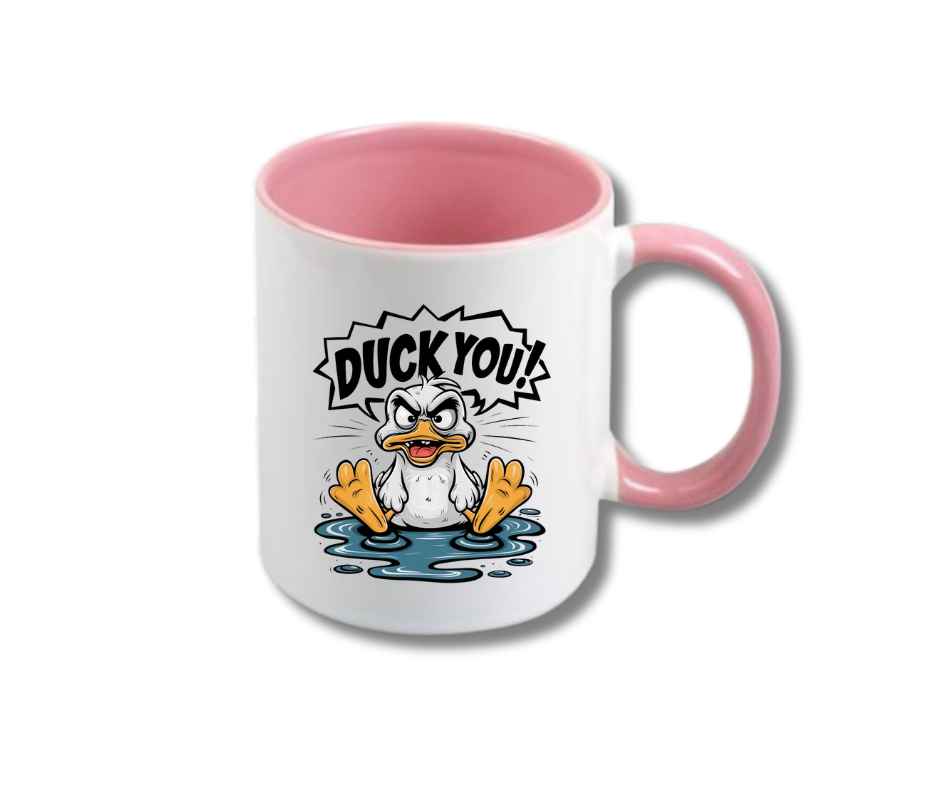 Kubek 330/300ml DUCK YOU ZABAWNY - obrazek 5