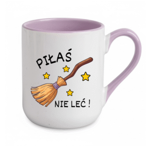 Kubek Coffe 330ml PIŁAŚ NIE LEĆ