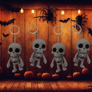 BRELOK BRELOCZEK SZKIELET HALLOWEN RUCHOMY ZAWIESZKA PREZENT