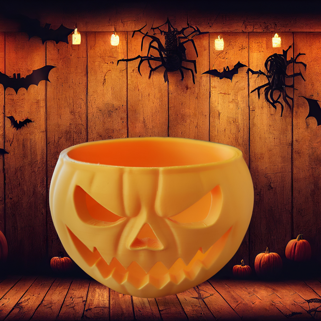 DYNIA HALLOWEN DUŻA MISKA NA CUKIERKI LAMPION DEKORACJA DO DOMU, BIURA - obrazek 2