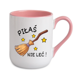 Kubek Coffe 330ml PIŁAŚ NIE LEĆ