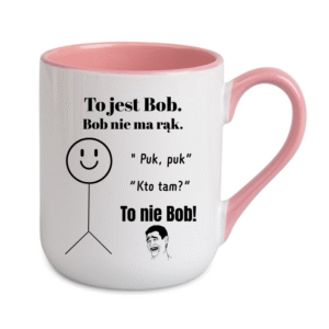 KUBEK ELEGANT COFFE 330ml TO JEST BOB ver.PL