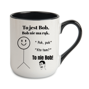 KUBEK ELEGANT COFFE 330ml TO JEST BOB ver.PL