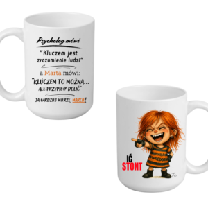 KUBEK MEGA ELEGANT 440ml DUO Kolekcja – „Mała Wredota”