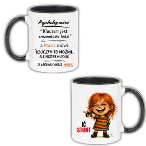 KUBEK Klasyczny 330ml Kolekcja – „Mała Wredota” DUO