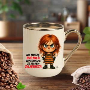 KUBEK COFFE / ELEGANT 330ml Kolekcja – „Mała Wredota”
