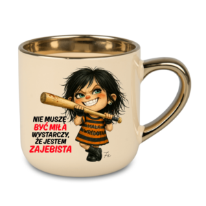 KUBEK MEGA ELEGANT 400ml Kolekcja – „Mała Wredota”