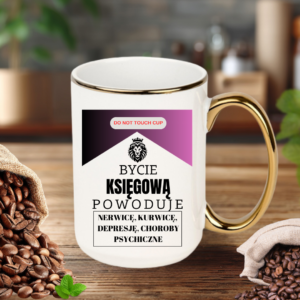 KUBEK MEGA ELEGANT 440ml DLA KSIĘGOWEJ ZAWÓD / STANOWISKO