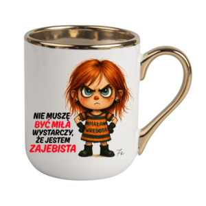KUBEK COFFE / ELEGANT 330ml Kolekcja – „Mała Wredota”
